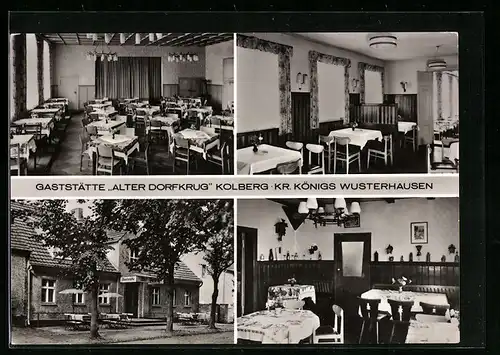 AK Kolberg /Kr. Königs Wusterhausen, Gaststätte Alter Dorfkrug