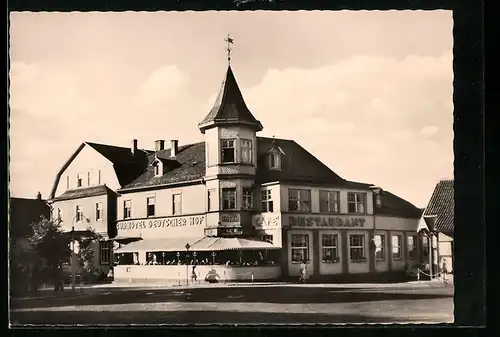 AK Tabarz /Thür. Wald, Kurhotel Deutscher Hof