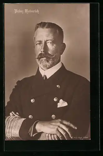 AK Prinz Heinrich von Preussen mit Einstecktuch