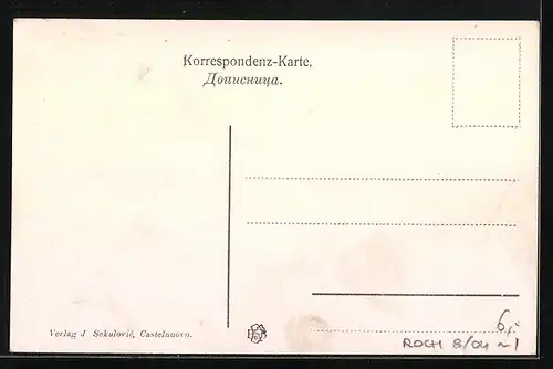 AK Topla, Ortsansicht mit Bahnstrecke aus der Vogelschau