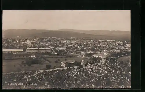AK Nisch, Gesamtansicht aus der Vogelschau