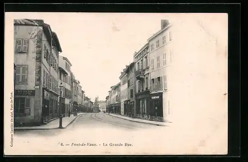 AK Pont-de-Vaux, La Grande Rue