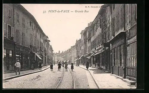 AK Pont-de-Vaux, Grande Rue