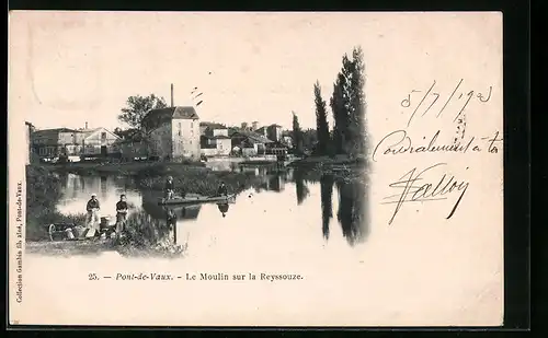 AK Pont-de-Vaux, Le Moulin sur la Reyssouze