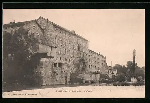 AK Pont-d`Ain, Les Usines d`Oussiat