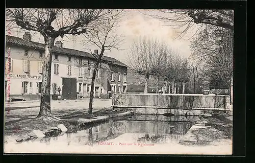 AK Tossiat, Pont sur la Reyssouze