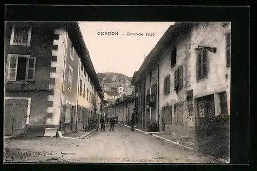 AK Cerdon, Grande Rue