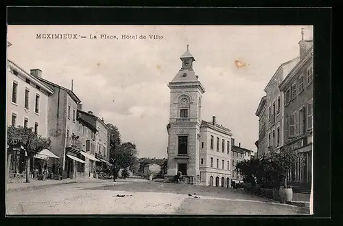 AK Meximieux, La Place, Hotel de Ville