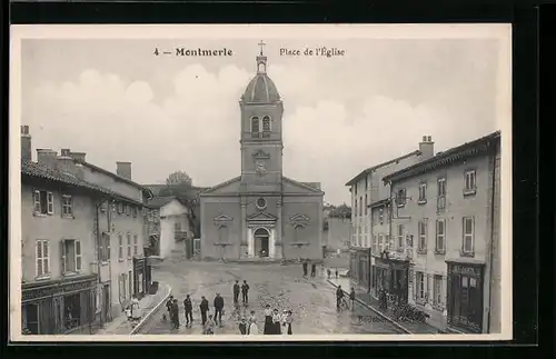 AK Montmerle, Place de l`Eglise