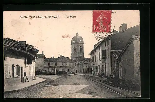 AK St-Didier-s-Chalaronne, La Place