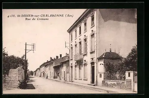 AK St-Didier-sur-Chalaronne, Rue de Crenans