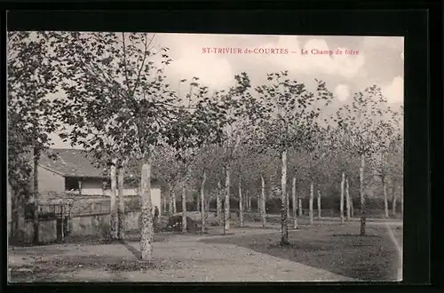 AK Saint-Trivier-de-Courtes, Le Champ de foire