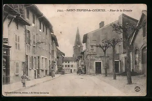 AK Saint-Trivier-de-Courtes, Place de la Grenette