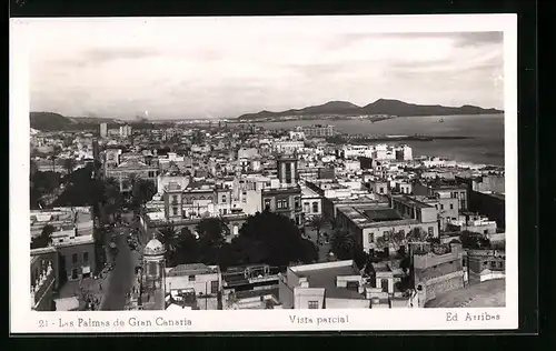 AK Las Palmas de Gran Canaria, Vista parcial