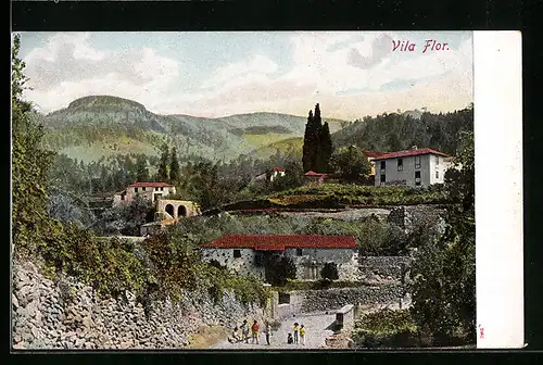 AK Vila Flor, Teilansicht mit Gebäuden