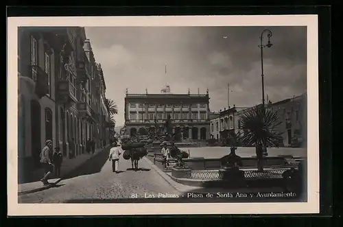 AK Las Palmas, Plaza de Santa Ana y Ayuntamiento