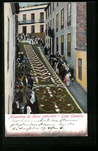 AK Gran Canaria, Alfombras de Flores naturales