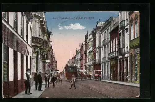 AK Las Palmas, Calle Triana