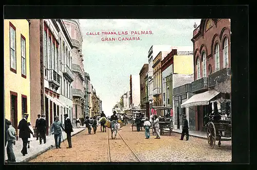 AK Las Palmas /Gran Canaria, Calle Triana