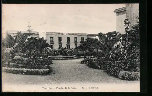 AK Puerto de la Cruz /Tenerife, Hotel Monopol