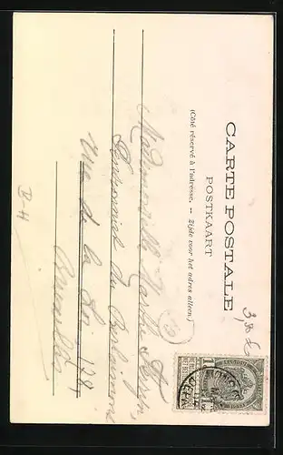 AK Mons, Eglise Ste-Waudru