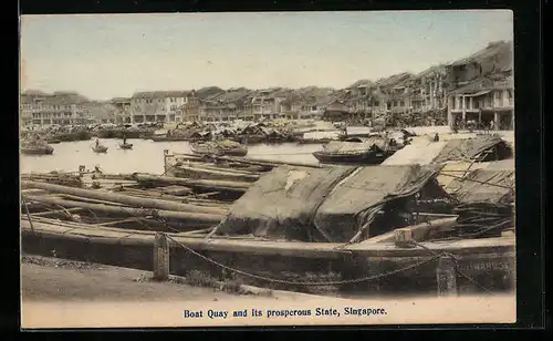 AK Singapore, Boat Quay and its prosperous State