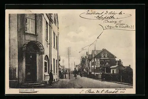 AK Kohlscheid, Blick in die Weststrasse