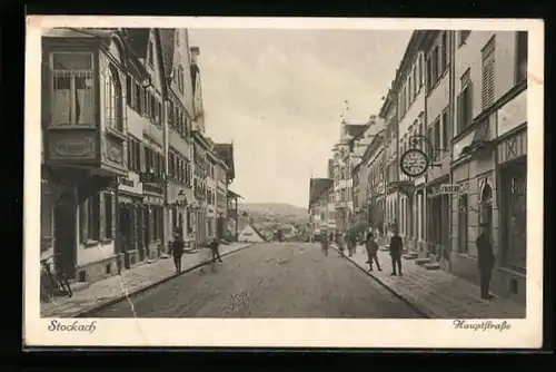 AK Stockach, Partie in der Hauptstrasse