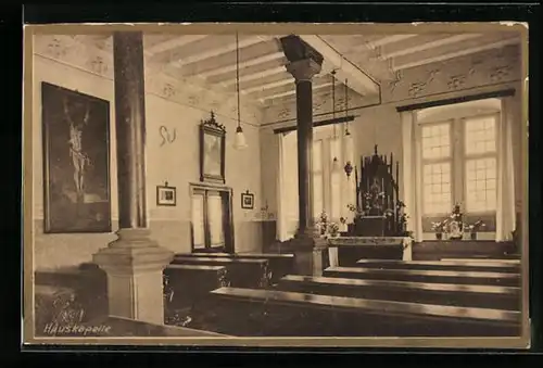 AK Köln /Rh., Kloster der Ursulinen, Lyzeum, Hauskapelle