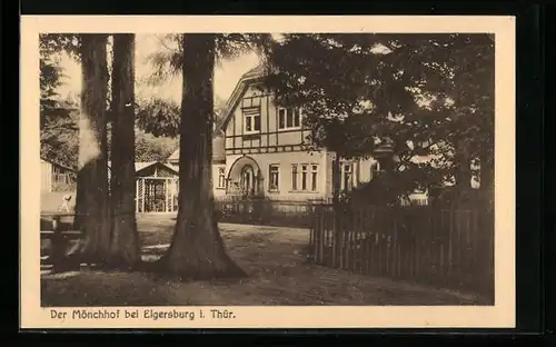 AK Elgersburg /Th., Der Mönchhof