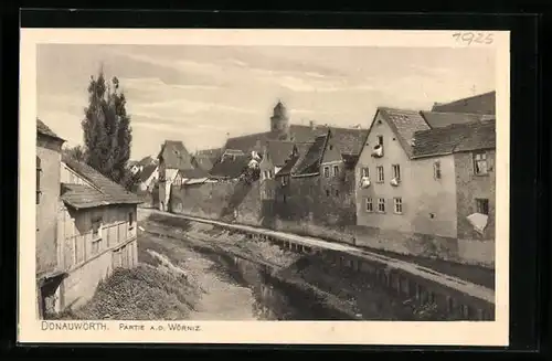 AK Donauwörth, Partie a. d. Wörniz
