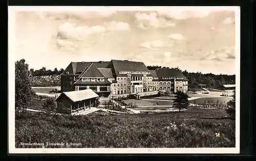 AK Tönsheide b. Innien, Blick auf das Krankenhaus