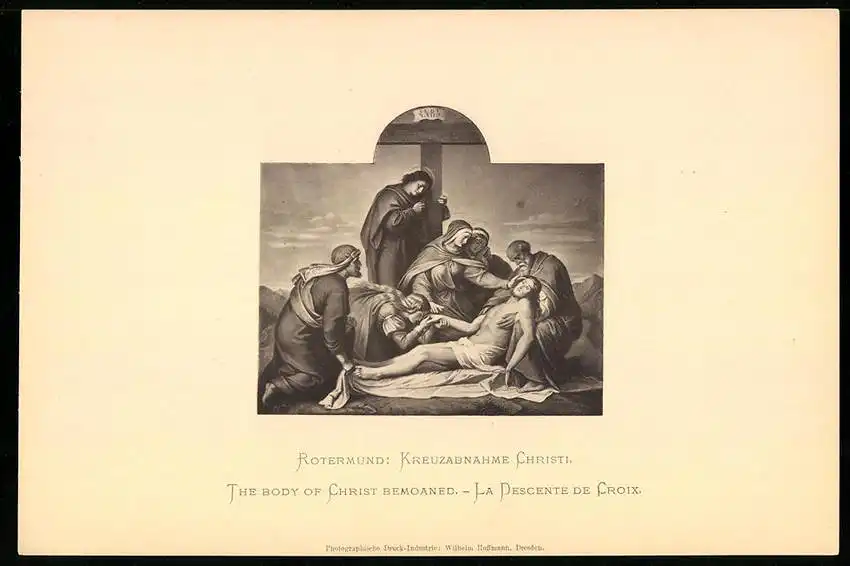 Fotoalbum mit 25 Lichtdrucken der Dresdner Galerie: Gemälde von Da Vinci, Kaufmann, Dolci, Holbein, Raphael, Defregger 2