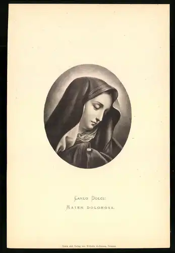 Fotoalbum mit 25 Lichtdrucken der Dresdner Galerie: Gemälde von Da Vinci, Kaufmann, Dolci, Holbein, Raphael, Defregger