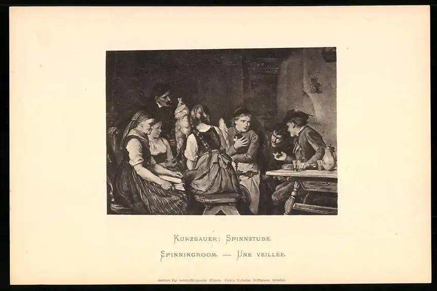 Fotoalbum mit 25 Lichtdrucken der Dresdner Galerie: Gemälde von Da Vinci, Kaufmann, Dolci, Holbein, Raphael, Defregger 24