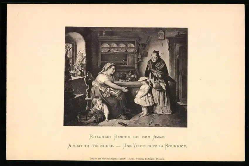 Fotoalbum mit 25 Lichtdrucken der Dresdner Galerie: Gemälde von Da Vinci, Kaufmann, Dolci, Holbein, Raphael, Defregger 5