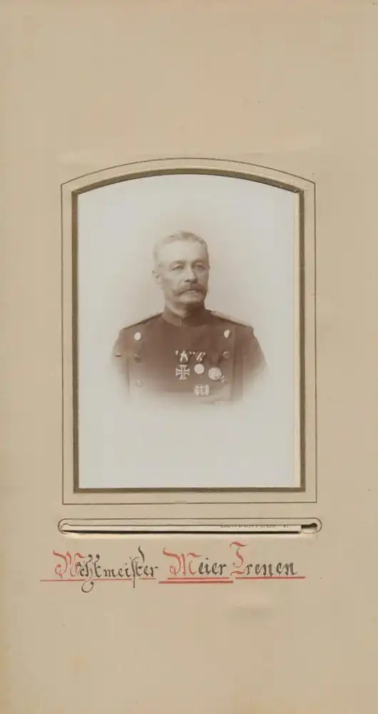 Fotoalbum mit 39 Fotografien Polizei Mylau i. V., 25 jähr. Dienstjubiläum, Wachtmeister, Uniform, Orden, EK, Pickelhaube 6