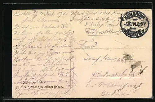 AK Meinerdingen, Lüneburger Heide, Alte Kirche