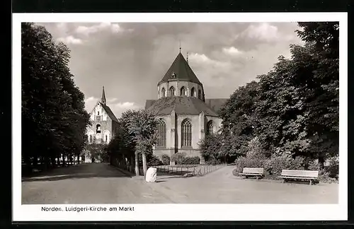 AK Norden, Luidgeri-Kirche am Markt