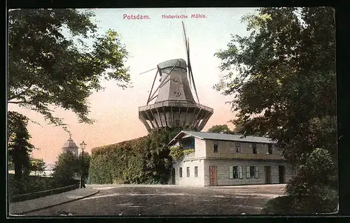 AK Potsdam, Historische Windmühle