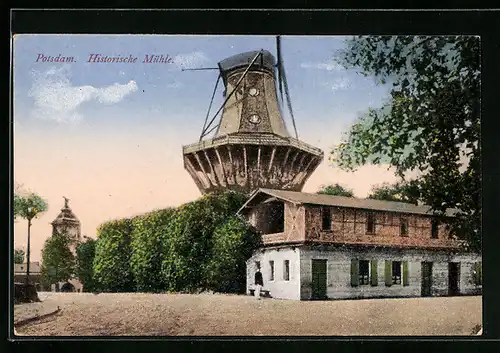 AK Potsdam, Historische Windmühle