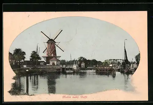 AK Delft, Molen, Windmühle