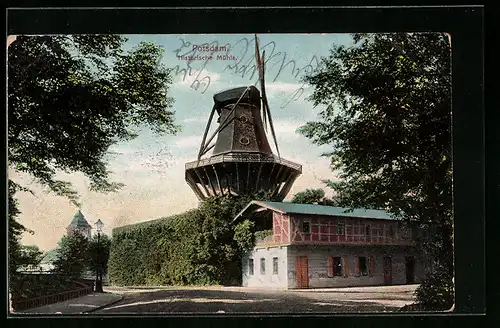 AK Potsdam, Historische Windmühle