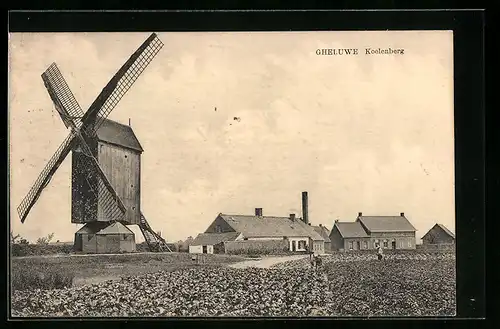 AK Gheluwe, Koelenberg mit Windmühle