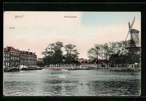 AK Delft, Hooikade, Windmühle