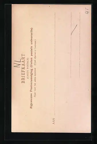 AK Amsterdam, Molen, Windmühle