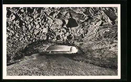 AK Barbarossahöhle im Kyffhäuser, Gerberei mit Blick in den Tanzsaal