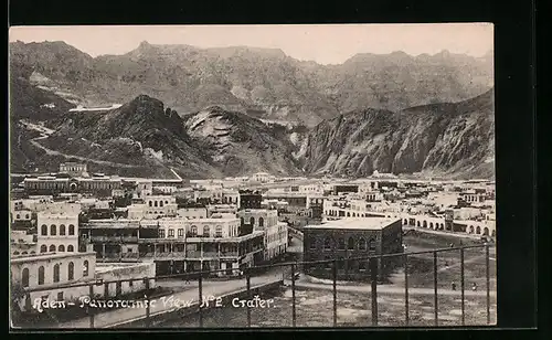 AK Aden, Panoramic View No 2, Crater