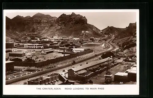 AK Aden-Crater, Road leading to Main Pass