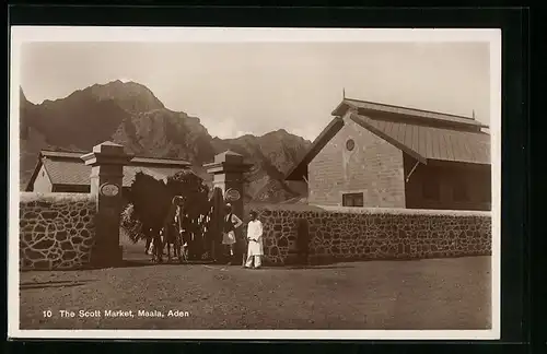 AK Aden-Maala, The Scott Market
